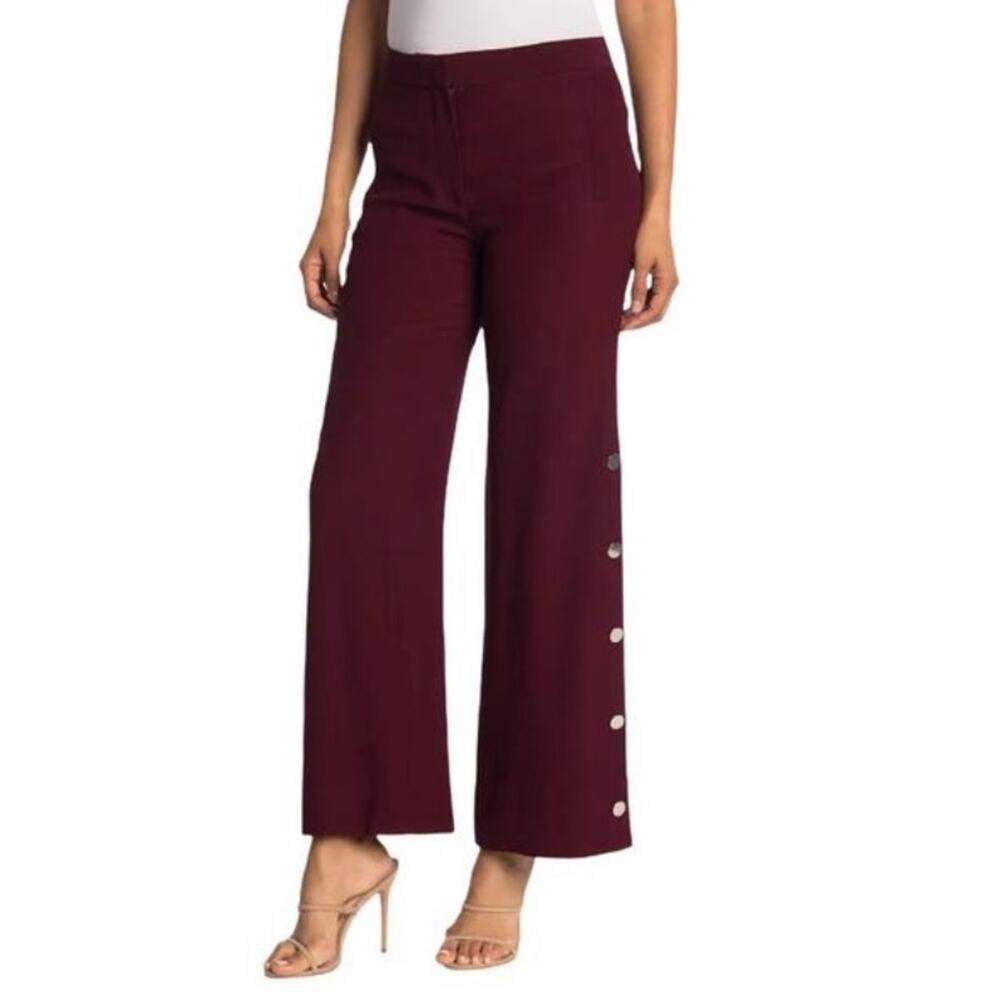 La Ligne Tearway Burgundy Pants